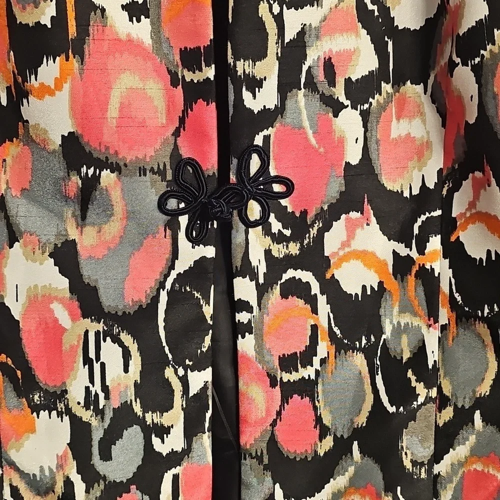 Kasper Women’s Petite Multicolor Abstract Blazer - Picture 5 of 7